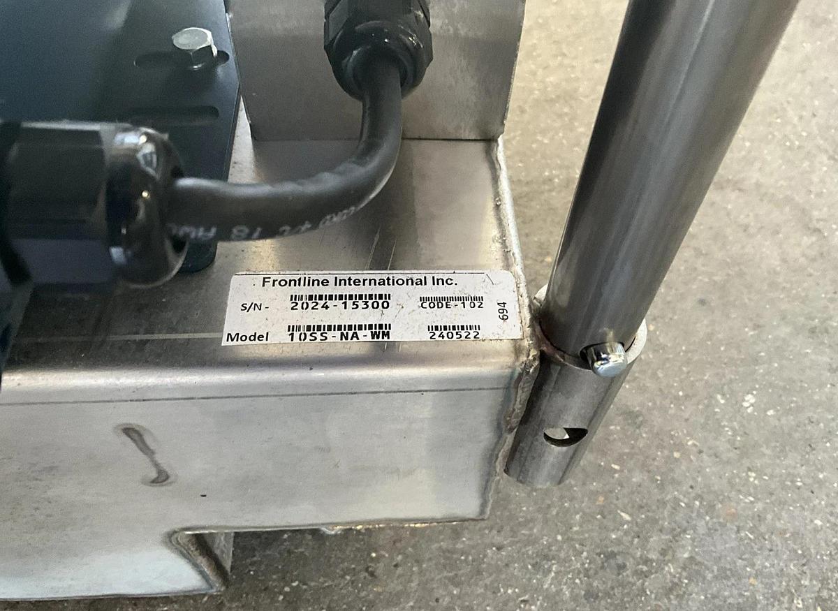 Used 2024 Frontline International 10SS Grease Caddy filter Heated Grease Oil Filter BRAND NEW