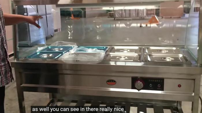 Hot food display - 3 sizes available