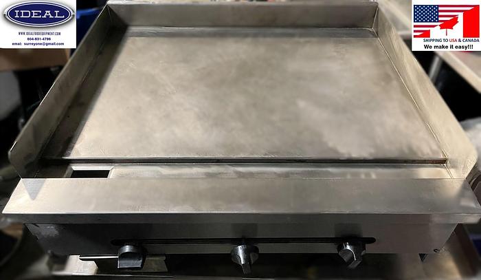 Used 36" flat top gas/propane grill