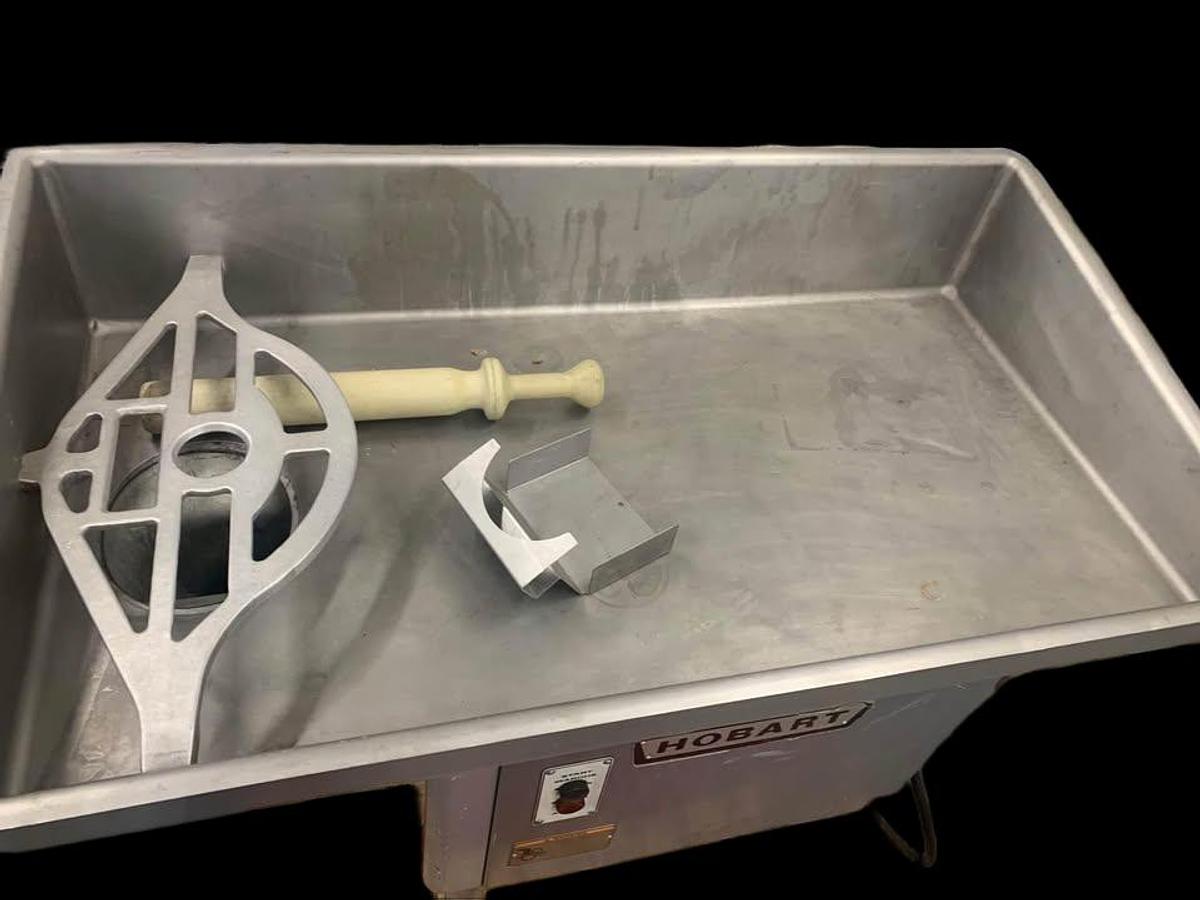 Used Hobart Mod. 4146 Meat Grinder, 5HP - WARRANTY