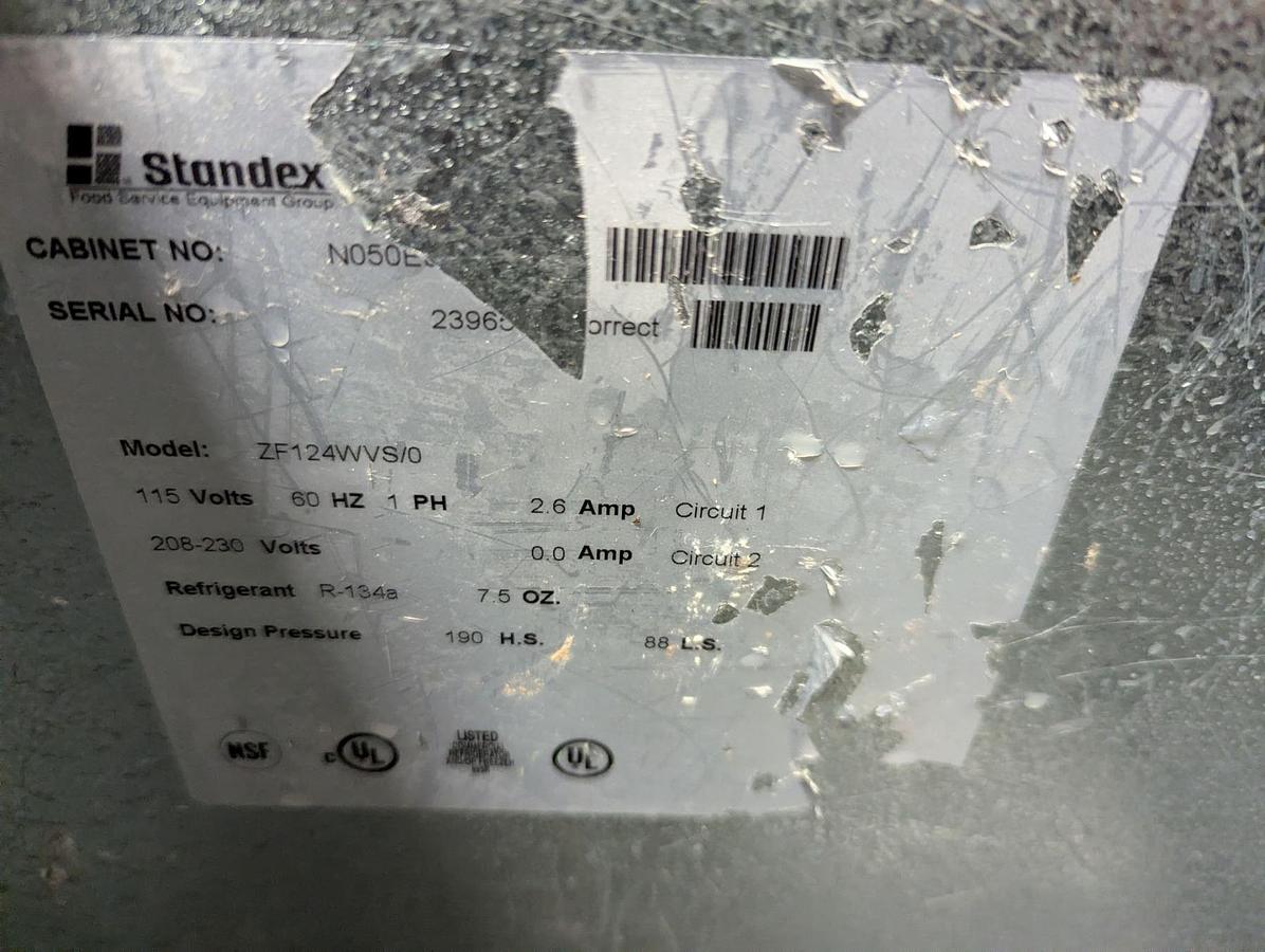 Used Norlake ZF124WVS/0 Ice Cream Dipping Cabinet