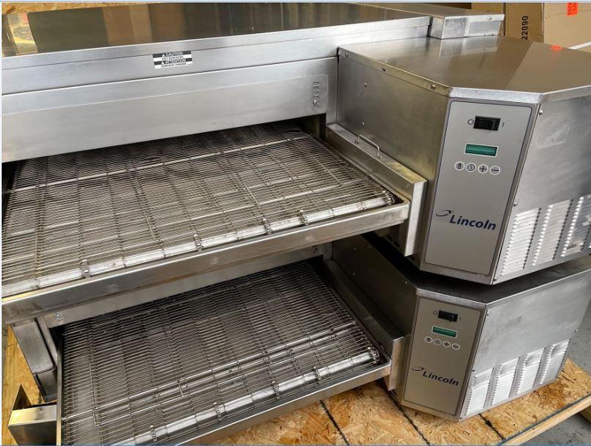 Used Lincoln - 1600 Pizza Conveyor Double Stack Oven - near new - WARRANTY