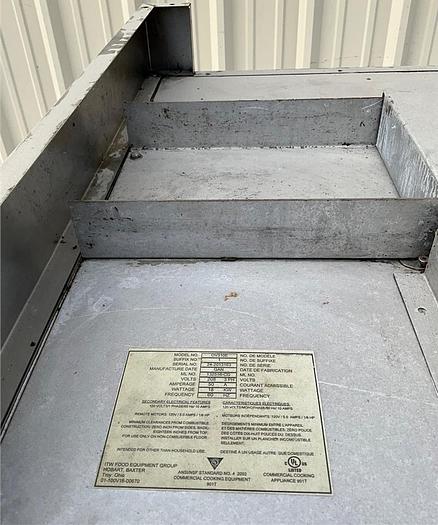 Refurbished Baxter electric steam injected mini rack