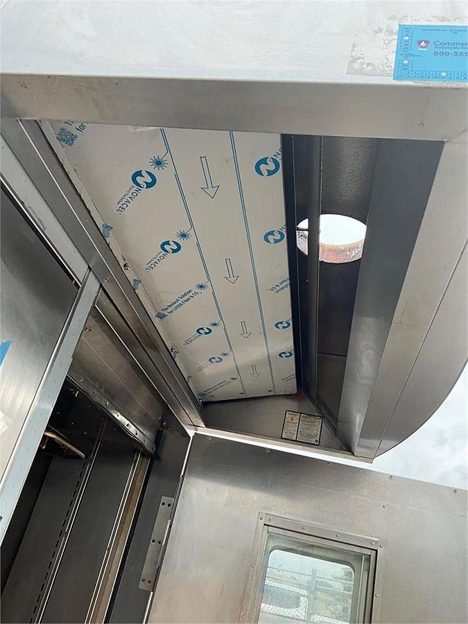 Used 2022 Baxter gas double rack oven - NEVER USED - 