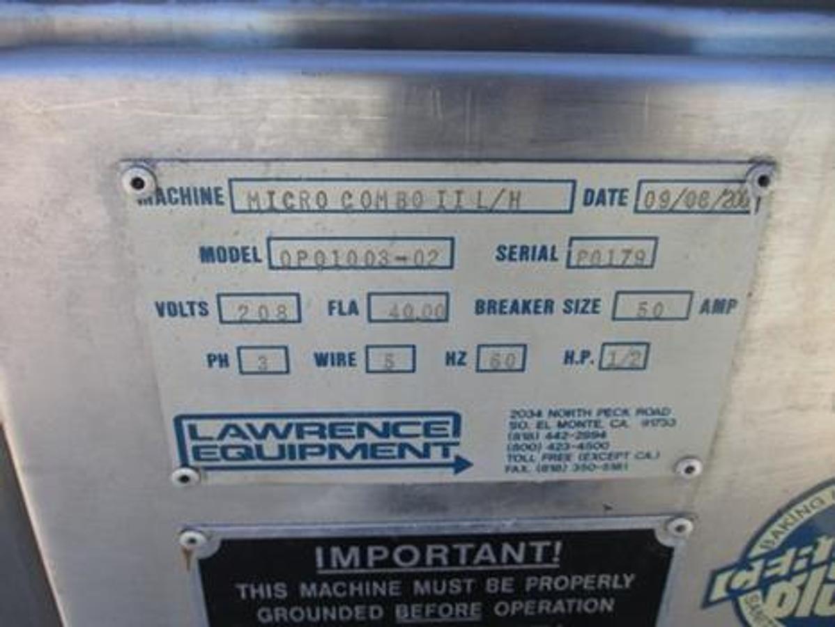 Used MICRO TORTILLA MACHINE