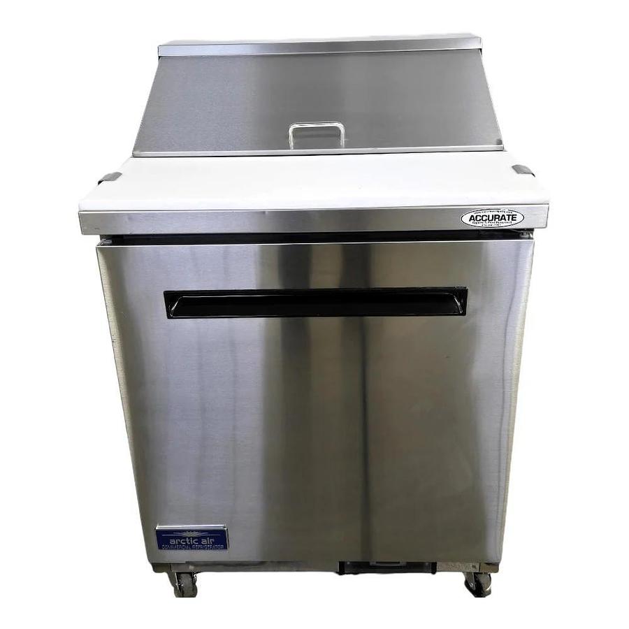 Used Arctic Air AST28RZ Refrigerated Prep Table - WARRANTY