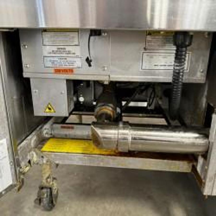 Used Pitco High Output Fryer Electric Dual with Filtration SELVRF Chicken