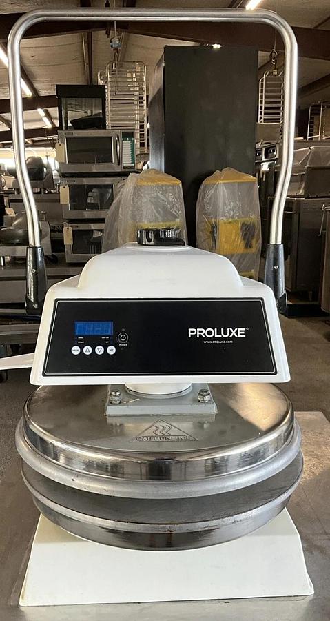 Used 2020 Proluxe DP2000 18" Endurance X2 Dual Heat Manual Tortilla Pizza Dough Press