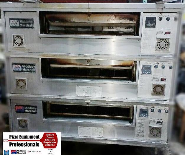 Used Middleby Marshall Triple Deck Conveyor Ovens