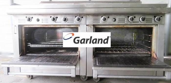 Refurbished Garland 68" Griddle with Double Oven