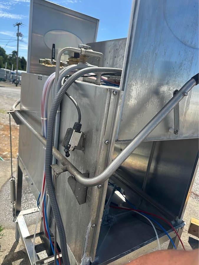 Used Nice CMA Low Temp 2 Rack Commercial Dishwasher. Model B-2 - LIKE NEW CONDITION - LOW USAGE