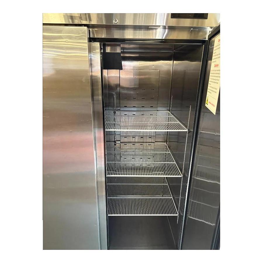 Used Atosa MBF8006GR Upright Refrigerator - 3 Solid Doors