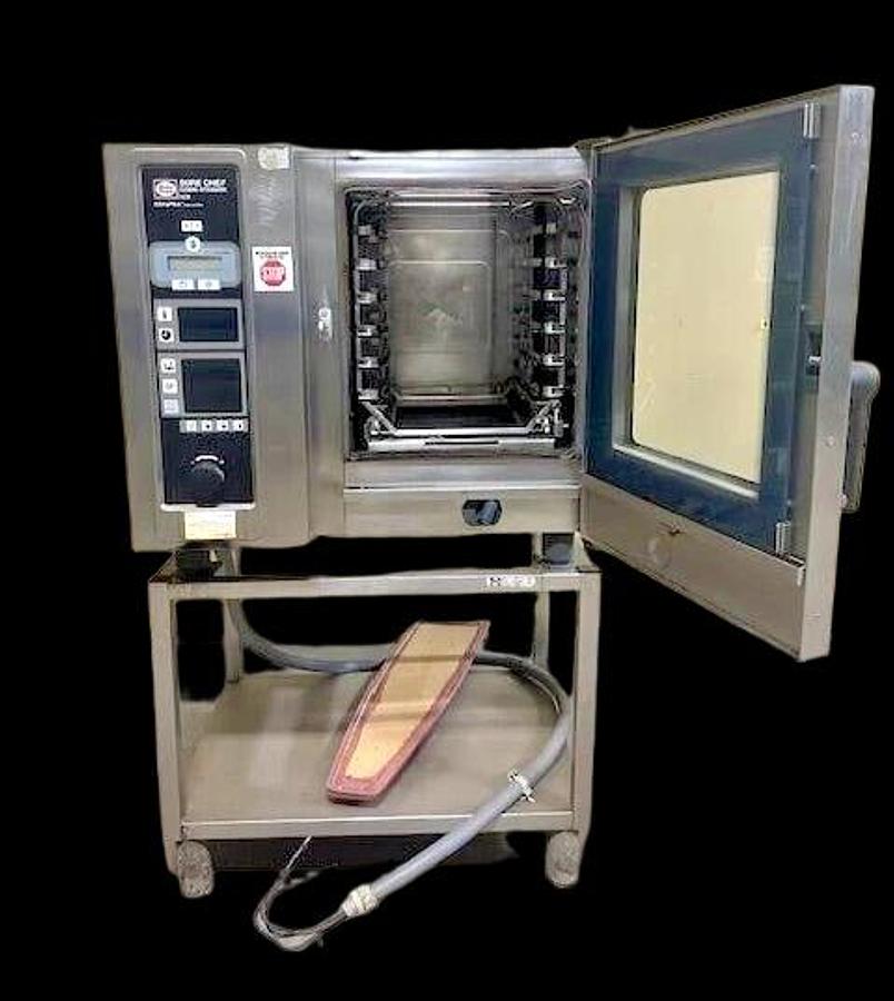 Used HENNY PENNY LCS-61" COMBI-STEAMER LCS CLIMAPLUS ELECTRIC COOK SYSTEM W/STAND