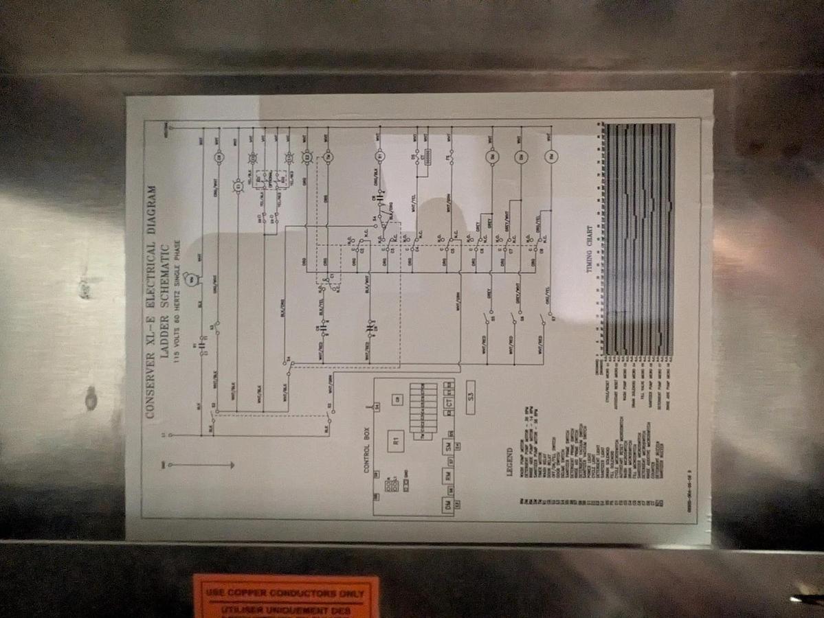 Used ackson WWS CONSERVER XL-E Conserver Low Temperature Dishwasher 39 Racks/hr