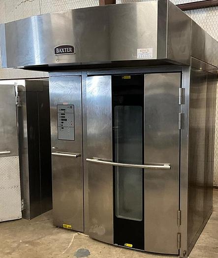 Used Baxter gas double rack oven - refurbished