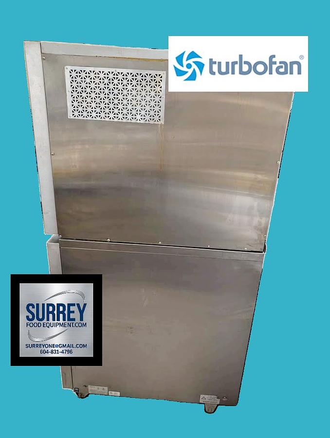 Used Turbofan oven with Proofer below - Model E32 D5
