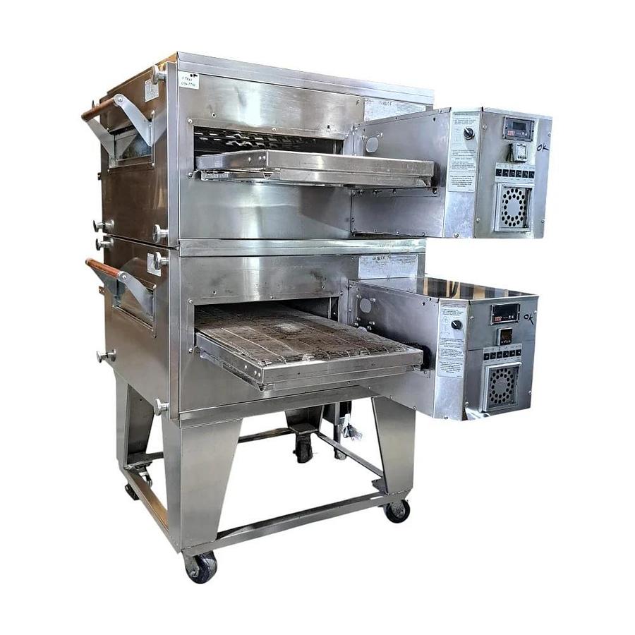 Used XLT Conveyor Pizza Oven / Double Stack Gas Conveyor Ovens