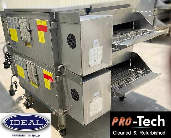 Refurbished Middleby Marshall PS628G gas conveyor Pizza ovens