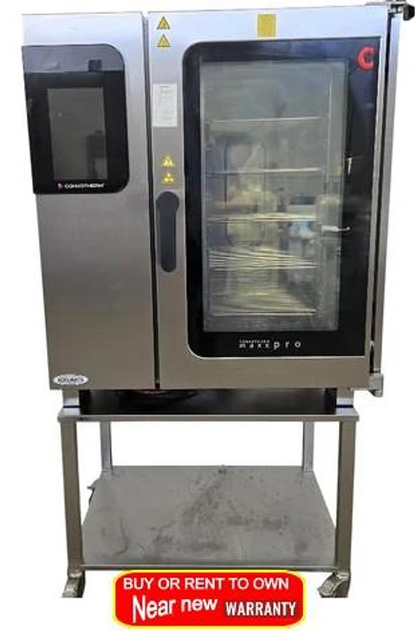Used Convotherm C4T10.10GS-N Combi Oven - Natural Gas - With Stand