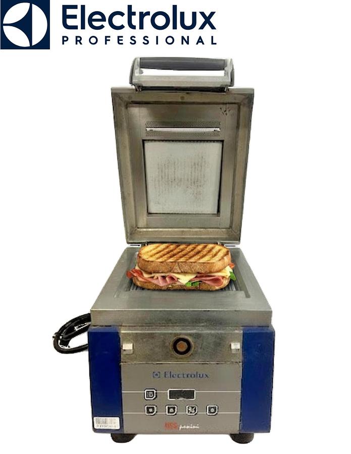 Used ELECTROLUX Model: HSPPAN COMMERCIAL HIGH SPEED PANINI SANDWICH PRESS GRILL 208V