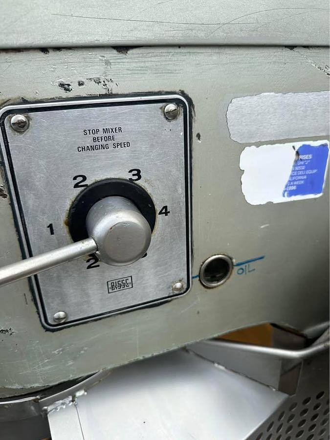 Used Hobart H-600T 60 Quart Mixer w/ Safety Bowl Guard. 230V, 1 Phase