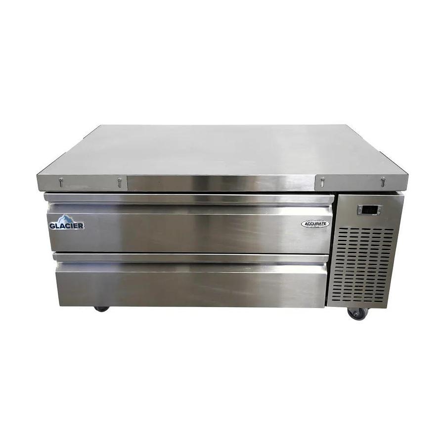 Used Glacier GCB-48 Chef Base - 2 Drawer - 48 inch -WARRANTY