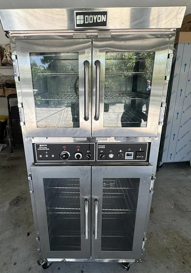 Used DOYON JAOP3 Electric Proofer Combo Baking Convention Oven 2018 barely used