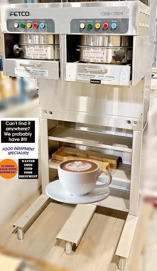 Used FETCO 72A HIGH VOLUME COFFEE BREWER - SAVE BIG TIME
