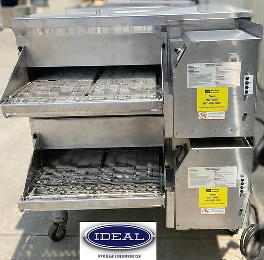 Refurbished Middleby Marshall PS628G gas conveyor Pizza ovens