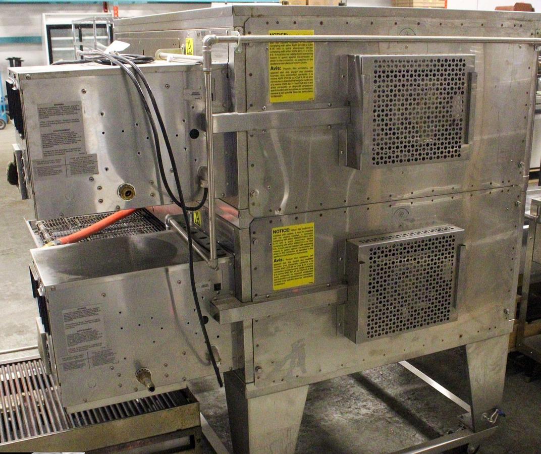 Used XLT DOUBLE DECK NG PIZZA OVEN - X3H-3240