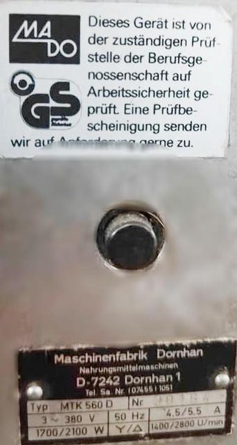 Used Mado Meat Mixer 