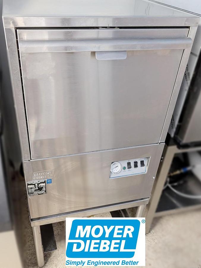 Used Moyer Diebel 501HT Dishwasher on Stand 