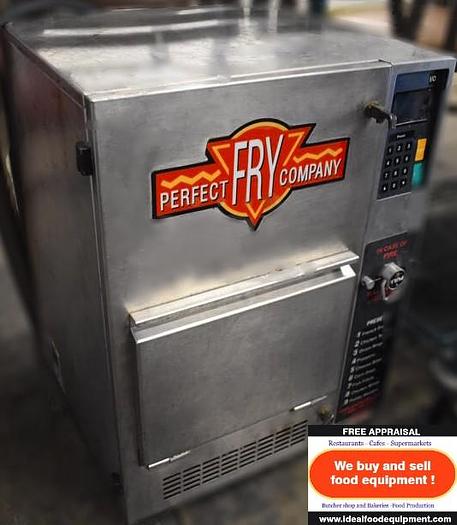 Used Perfect Fry semi automatic ventless grease fryer - WARRANTY