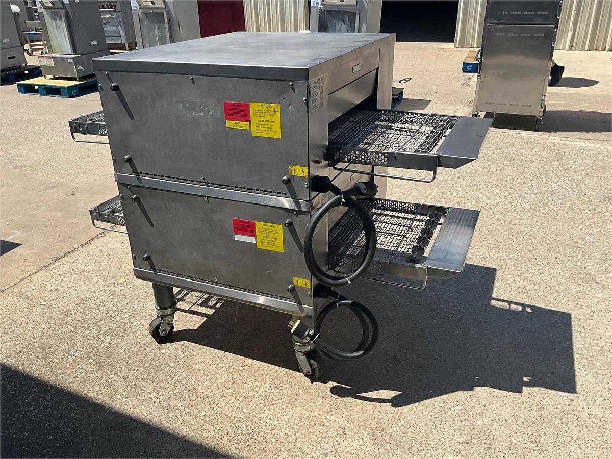 Used 2021 CTX conveyor oven double stack with stand