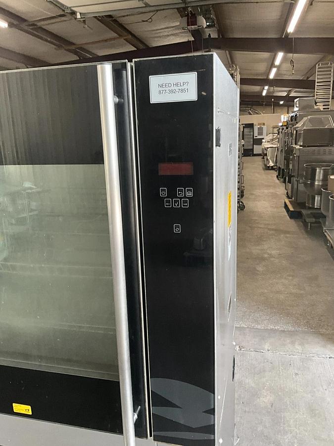 Used Fri-Jado TDR7-P Single Stack Rotisserie Oven with stand Chicken Frijado N