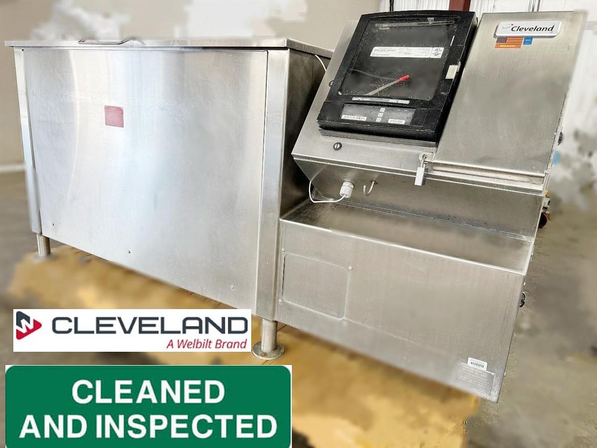 Used Cleveland 1000 LB Cook Chill Tank P-CT-1000 & Extra Basket