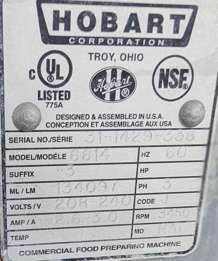 Used Hobart Meat Saw