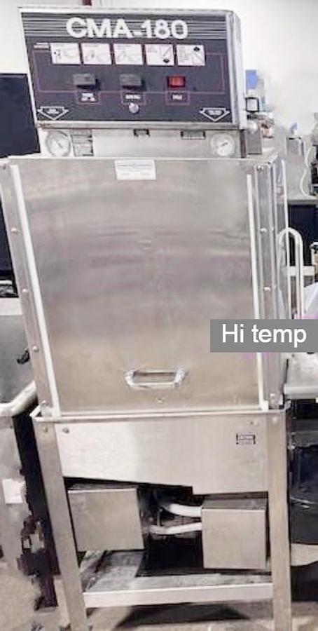 Used CMA 180 HTSB HIGH TEMP U/R DISHWASHER