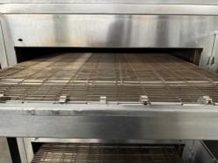 Refurbished Lincoln Impinger 3270 Double Gas Pizza Conveyor Oven