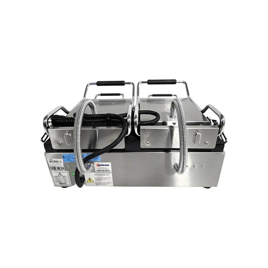 Used Omcan 19937 Double Panini Grill - WARRANTY