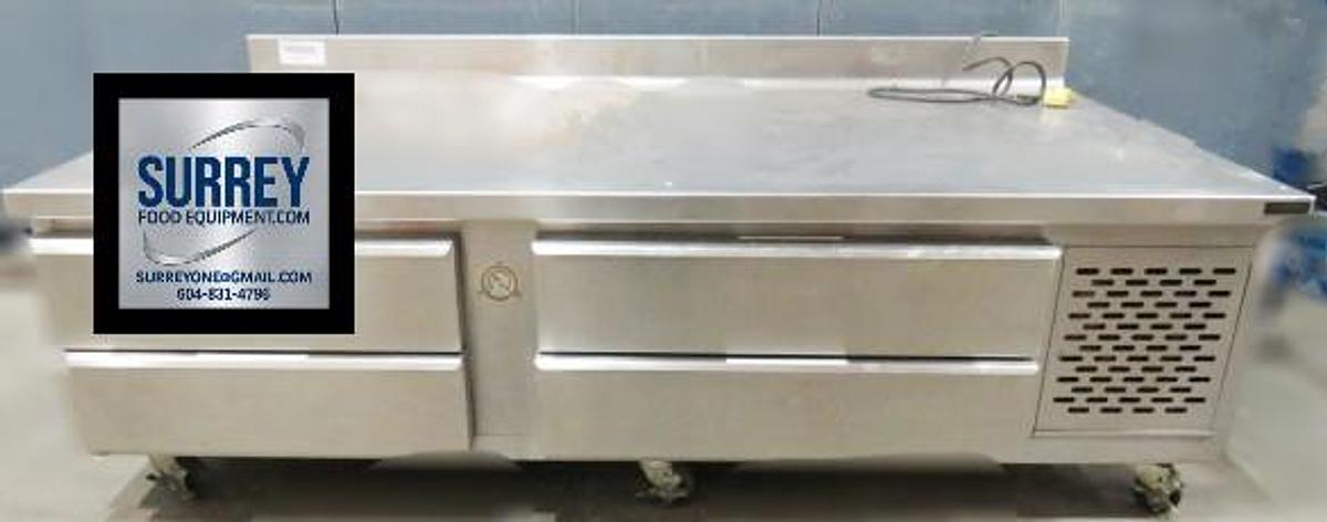 Used 72" chef base with 4 drawers