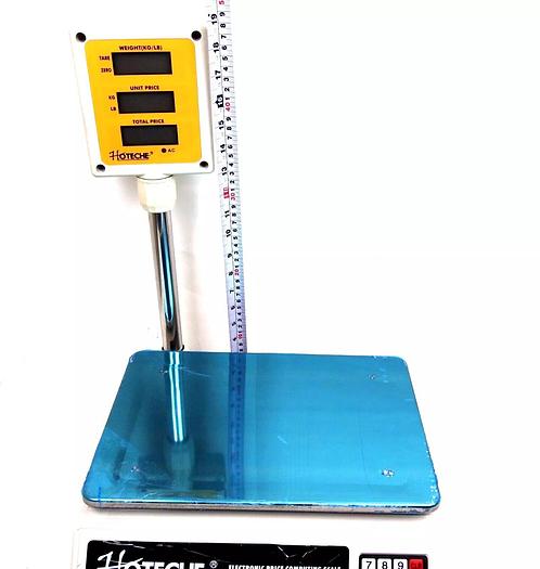 Electronic Price Computing Weighing Scale Pole Display 88LBS