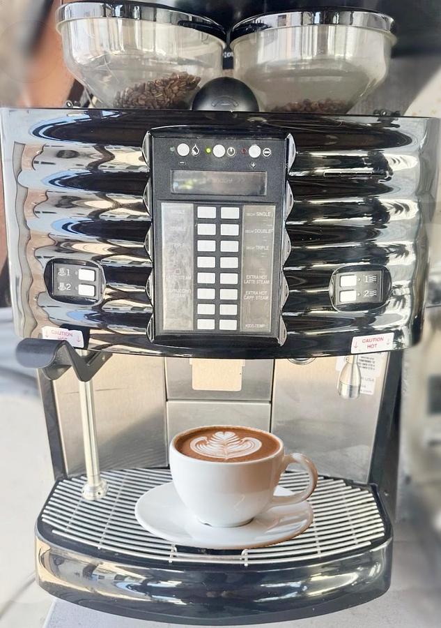 Used Schaerer Coffee Art Plus Espresso Machine w/ Grinder, Hot Water, Steam
