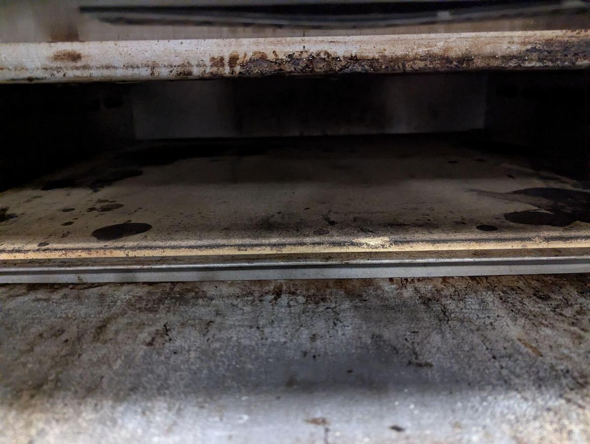 Used Bakers Pride GP61 Hearthbake Double Deck Gas Oven