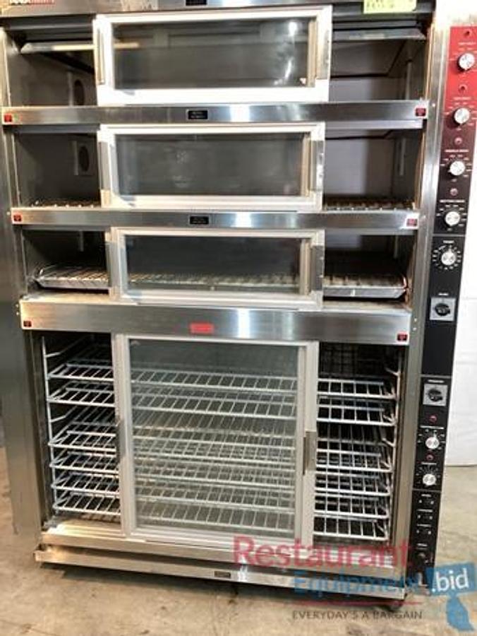 Refurbished Piper DOPB-G-H-208 Hearth Type Electric Oven/Proofer Combo - like new