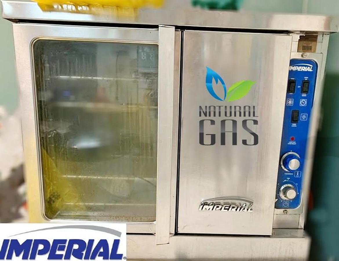 Used Imperial Gas Convectiion Oven with stand