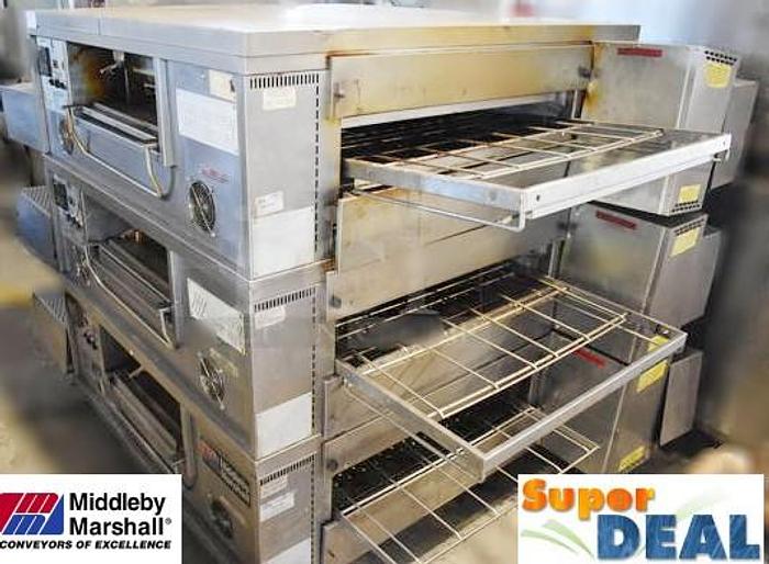 Used Middleby Marshall PS555 Pizza Gas Ovens