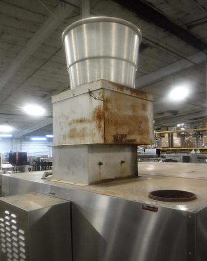 Refurbished SOUTHERN PRIDE 52.5" X 75" GAS LP WOOD BURNING BBQ PIT SMOKER