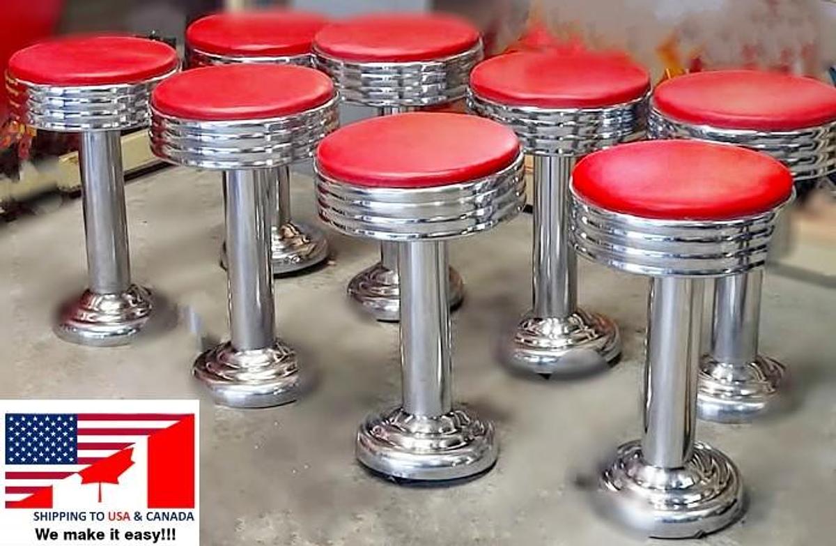 Used Bar stools - vintage look