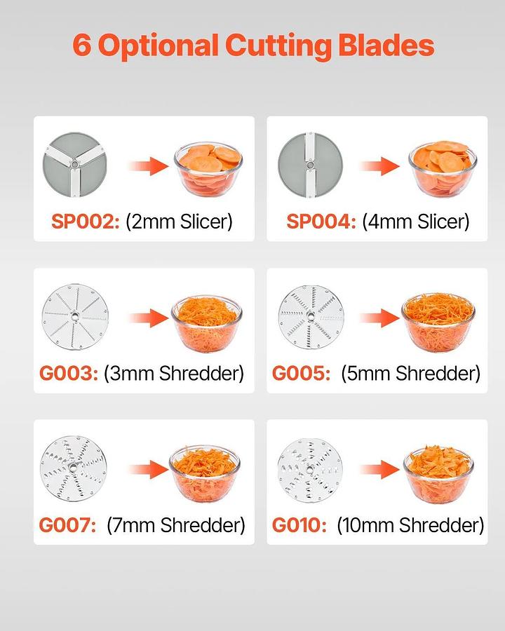 Used ood Processor & Vegetable Chopper - SEE VIDEO